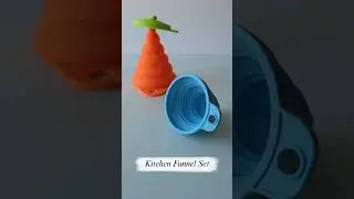 Kitchen Silicone Funnels #amazonfinds #kitchen #funnel #silicone #collapsible #pouring #liquide