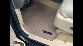 Weathertech Floormats in a 2014 Expedition EL