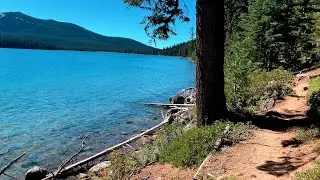 (4K UHD) HIKING HIGHLIGHTS - Paulina Lakeshore Grand Loop (E7) | Newberry National Volcanic Monument