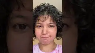 What do u think 🤔 about Curly bangs ? #shorts #shortvideo #youtubeshorts