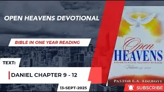 Open Heavens Bible in One Year Reading 13-09-2025