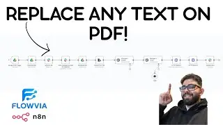 How to Replace ANY Text on a PDF in n8n (No Code + PDF.co Integration)