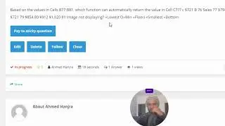 which function can automatically return the value in Cell C77?