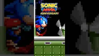 Sonic faces a propeller - #Sonic #Mania #Anniversary #Sonicmania #Sega #oddshow #spriteanimation