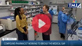 Compound pharmacist working to bridge a medical gap TM4 meeting