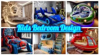 Most Awaited Kids Character Bed Design | Cool Kids Bedroom | Boys VS Girls Disney Cartoon Bed Design