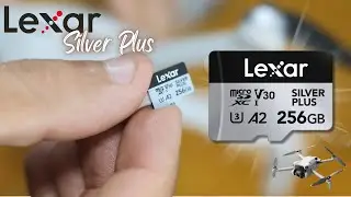CART&Atilde;O DE MEM&Oacute;RIA LEXAR SILVER PLUS, O MELHOR PARA DRONES E CAMERAS DE A&Ccedil;&Atilde;O.