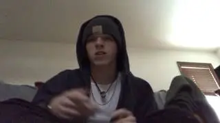 white boy freestyles