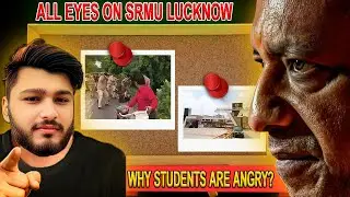 Inside the SRMU Lucknow Protest | Student Voices & Police Action