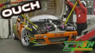 Formula Drift Long Beach - The Crash