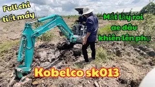 Phần1 XECUỐC KOBELCO sK 013, Full chi tiết xe cho mọi người xem Excavator, Crane,(NGHIA XECUỐC VLOG)