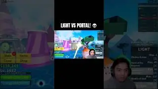 Light Vs Portal + Fruit Spawned! #bloxfruits #roblox