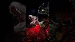 Jurassic World Exhibition BASEL T-Rex Show Rundgang @jurassicworld