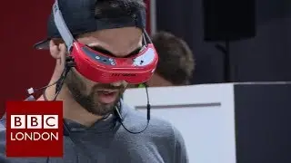 Drone racing at Alexandra Palace &ndash; BBC London News