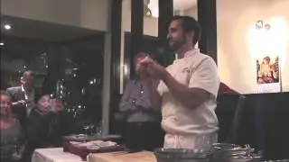MyWinePal Presents Cooking Stuffed Pigs Trotter at Le Parisien Restaurant, Vancouver