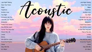 Relaxing Acoustic Love Songs 2026 Cover 🎈 New Acoustic Music Hits 2026   Best Chill Vibes Playlist