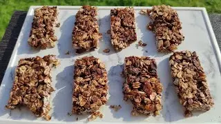 EVDE ETİ LİFALİF GRANOLA BAR NASIL YAPILIR❓ Aşırı güzel oldu🤤 Pişmeyen sağlıklı bar