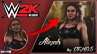 WWE 2K Mod Showcase: Aliyah Mod! #WWE2KMods #WWE #Aliyah