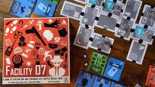 DGA Previews Board Games: Facility 07: Exploration | Espionage | Battle Royale Twist! (Kickstarter)