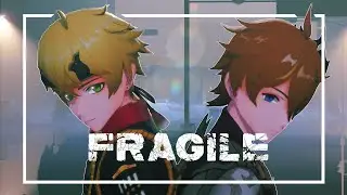 【MMD Genshin Impact】フラジール Fragile 【Tartaglia ・  Thoma】