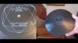 Sailing Down The Chesapeake Bay  - Mr Stanley Kirkby - Diamond Record 1920 Path&eacute; Diffuser Gramophone