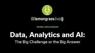 Data, Analytics and AI: The Big Challenge or the Big Answer? | Lemongrass Live | SAP Data Insights