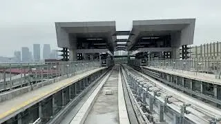 澳門輕軌氹仔線(052A-052B)氹仔碼頭站至海洋站行車片段
