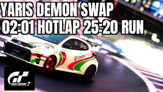 GT7 Tokyo Expressway 600 Toyota Yaris Demon Swap Build V 1.63