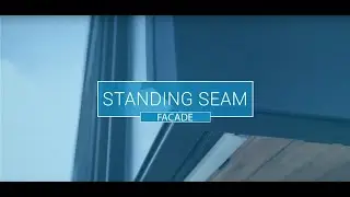elZinc Standing Seam - Facade