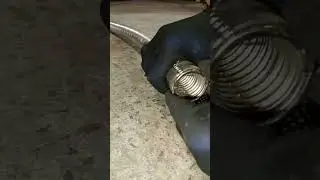 Выхлоп для бензинового генератора.
