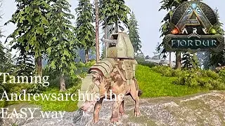 No-Stress Andrewsarchus taming! (Ark: Fjordur)