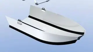 Trim Molding assembly boat