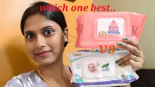 Himalaya baby wipes vs johnson's baby wipes । baby wipes konsa lena chahiye । himalaya vs johnson 
