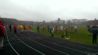 Newburyport Boy's & Girl's 4 x 400 vs Amesbury & Masconomet 5-4-16 at Amesbury