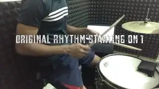16th note Displacement | Rhythmic illusion | Gavin harrison |