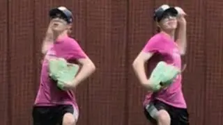 LargeTemporaryFlash Baseball: Ambidextrous Throwing (Recovery Toss)