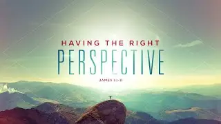 Sunday - 29-03-2020 6:30PM | Ps Peter Temple | Having The Right Perspective | #STAYHOME