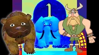 Hickory Dickory Dock Bear & Elephant Scene: Sparta Pitch Remix + Video Effects