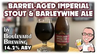 Boulevard Barrel-Aged Imperial Stout & Barleywine Ale (epic name for an epic beer!)