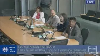 Seattle Park District Board Special Meeting 6/24/2025