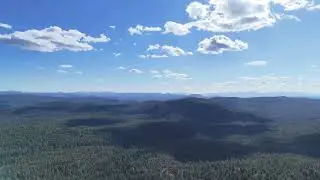 Beautiful, calming drone footage - Mogollan Rim, Payson Arizona