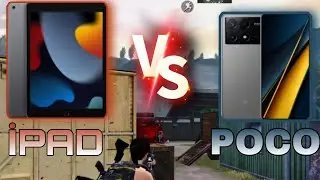 İPAD 9TH VS POCO X6 PRO #pubgmobile #tdm #vs #tdmking
