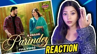 Parindey - B Praak | Gippy Grewal, Sargun Mehta | Latest Punjabi Songs 2024 | Nishati React