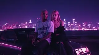 Chris Brown ft. Ros&eacute; &ndash; Neon Hearts | Lyrics video