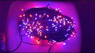 Showing Brizled String Lights: 8 Different Light Modes