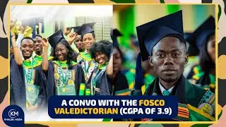 Meet Awambe Francis, the FOSCO Valedictorian with a CGPA of 3.9 || 15th Graduation Ceremony🎓