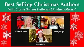 Best Selling Christmas Authors with Stories that are also Hallmark Christmas Movies