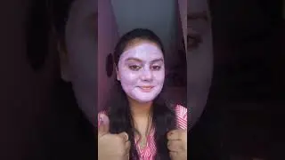 Foxtale purple clay mask ...#skincarereview #review #facial #mask #foxtale @FoxtaleSkin 