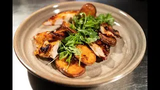 Glazed roasted chicken from Dixboro Project