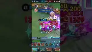 Sun one shot built #mlbb# damage hack 🥵